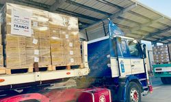 Fransa'dan Gazze'ye 80 ton gıda yardımı