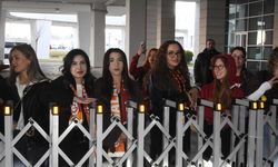 Galatasaray kafilesi, Konya'da