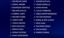 Galatasaray'ın UEFA'ya bildirilen Şampiyonlar Ligi kadrosu açıklandı