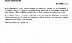 Hatay'da 6 Şubat'ta eğitime bir gün ara