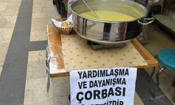 Her gün 200 bardak çorbayı ücretsiz dağıtıyor