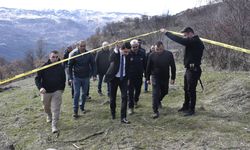 Heyelan yaşanan köyde detaylı inceleme, tahliye gündemde / Ek fotoğraflar