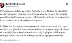 İletişim Başkanı Duran: CHP grubunun sorumluluktan uzak yaklaşımını kınıyorum