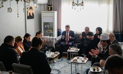 İstanbul- Adalet Bakanı Tunç'tan Atlas Çağlayan'ın ailesine ziyaret