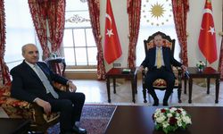 İstanbul- Cumhurbaşkanı Erdoğan, TBMM Başkanı Kurtulmuş'u kabul etti