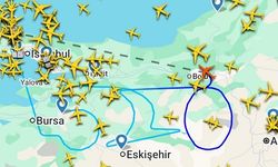 İstanbul - THY'nin TK-Aile adlı uçağı gökyüzüne 500'üncü logoyu çizdi