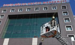 İzmir Bölge Adliye Mahkemesi'nde bomba tatbikatı/Ek fotoğraflar
