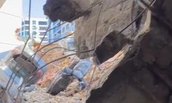 İzmir'de toprak kayması; 2 bina ve 7 araç zarar gördü / Ek fotoğraflar