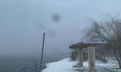 İzmir'in yüksek kesimleri beyaza büründü