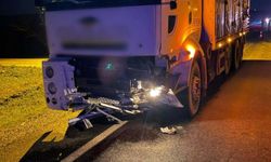 Kamyonla çarpışan otomobilin sürücüsü öldü