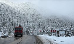 Karabük'ün yüksek kesimlerinde kar etkili oldu