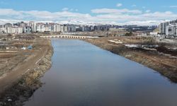 Karlar erken eridi, Kızılırmak'ın hem rengi hem debisi değişti