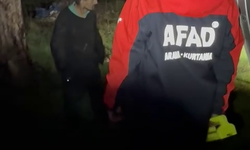 Kaybolan zihinsel engelli, 20 saat sonra ormanda bulundu