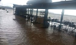 Köyceğiz Gölü taştı