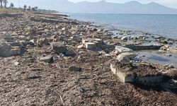 Kuşadası'nda yağmur suları Anaia Höyüğü'ne ait kalıntıları ortaya çıkardı