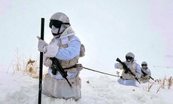 Mehmetçik, zorlu kış şartlarında görev başında