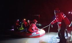 Meriç Nehri'nde su seviyesi arttı; DSİ 'turuncu alarm' uyarısında bulundu (4)