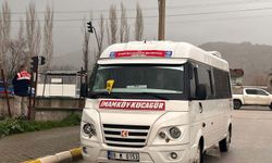 Minibüsün çarptığı yaya öldü