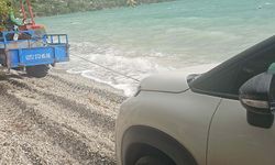 Muğla Akbük'te fırtına etkili oldu