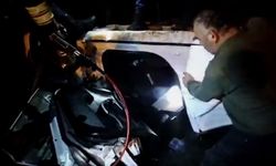 Otomobil, takla atıp su kanalına düştü: 1 ölü, 1 yaralı