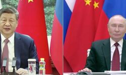 Putin ile Şi, video konferansta bir araya geldi