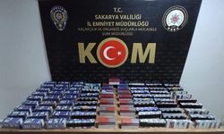 Sakarya'da 16 bin kaçak elektronik sigara ele geçirildi; 2 gözaltı