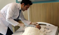 Talha bebeğin dünyada nadir görülen beyin tümörü, 4 saatlik operasyonla alındı / Ek fotoğraflar