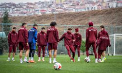 Trabzonspor, Gaziantep FK maçı hazırlıklarını sürdürdü