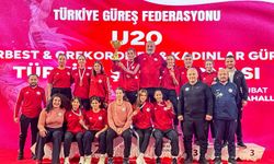 U20 Kadınlar Güreş Türkiye Şampiyonası tamamlandı