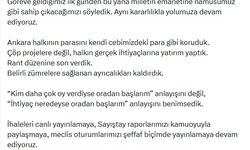 Yavaş: Benim kendimden en ufak şüphem yok çünkü saklayacak hiçbir şeyim yok