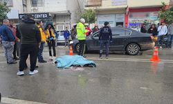 Yolun karşısına geçerken TIR'ın çarptığı yaya öldü; aynı yolda eşine de otomobil çarpmış