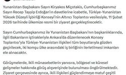 Yunanistan Başbakanı Miçotakis, Türkiye'yi ziyaret edecek