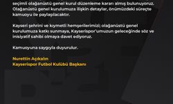 Zecorner Kayserispor'da olağanüstü kongre kararı