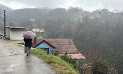 Zonguldak'ta heyelan; 3 ev etkilendi