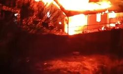 Adana'da ev yangını