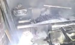 Adana'da mobilya atölyesinde yangın