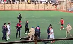 Afyon'da amatör maç sonrası saha karıştı