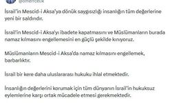 AK Parti'li Çelik: İsrail'in Mescid-i Aksa'yı ibadete kapatmasını kınıyoruz