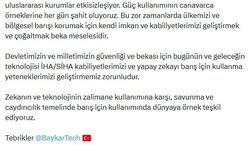 AK Parti'li Çelik: Zekanın ve teknolojinin barış için kullanımında örnek teşkil ediyoruz