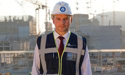 Akkuyu NGS'nin 4'üncü Güç Ünitesi'nde reaktör şaftının yapısal bileşeni monte edildi