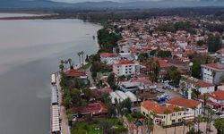 Akyaka'da deniz çekildi; Köyceğiz Gölü de normale döndü