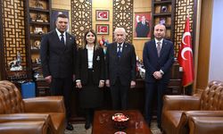 Bahçeli, bayramlaşma heyetini kabul etti