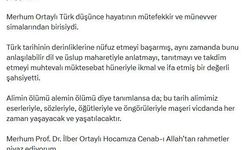 Bahçeli'den İlber Ortaylı için taziye mesajı