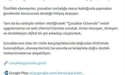 Bakan Göktaş: 'Çocuklar Güvende' mobil uygulamamızı ve web sitemizi hizmete sunduk