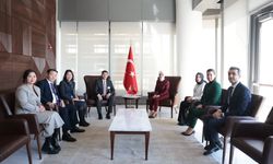 Bakan Göktaş, Moğolistanlı mevkidaşı Aubakır ile görüştü