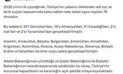 Bakan Gürlek: 2026'nın ilk çeyreğinde 76 suçlu Türkiye'ye iade edildi