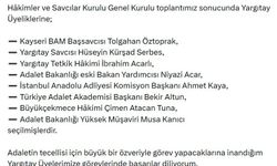 Bakan Gürlek, Yargıtay üyeliğine seçilen 8 ismi açıkladı