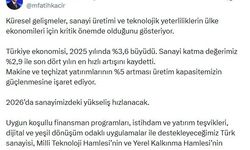 Bakan Kacır: 2026'da sanayimizdeki yükseliş hızlanacak