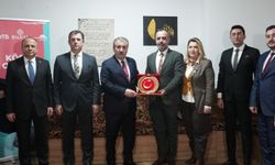 BBP Genel Başkanı Destici, Üsküp'te temaslarda bulundu