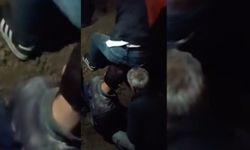 Beton santralinde beline kadar kuma gömülen işçiyi itfaiye kurtardı